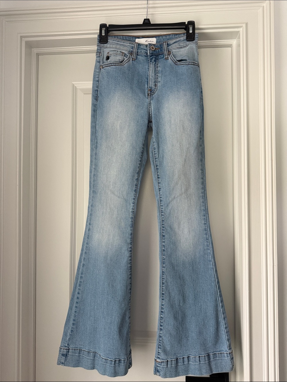 KanCan Light Wash High-Rise Flare Jeans